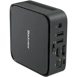 Комп'ютер Blackview Mini PC MP50 ЧОРНИЙ AMD Ryzen 5 3500U/16GB/SSD512GB/K&M - мініатюра 8