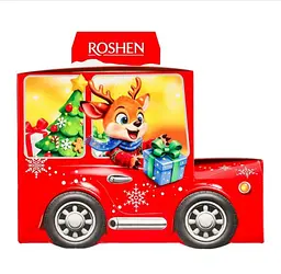 Новорічний набір Roshen Roshen Автомобіль Санти 328г - мініатюра 3
