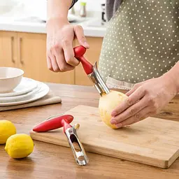 Ніж для видалення серцевини з картоплі, яблук, груш та перців 18 см, Kitchen Master 85715 - мініатюра 3