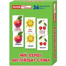 Набір карток Ranok Creative Міні-коробочки. Мої перші англійські слова 13106079У