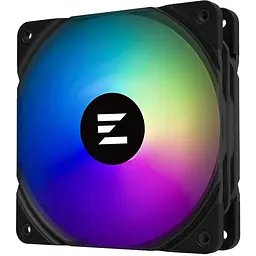 Вентилятор 120 мм Zalman ZM-AF120R ARGB чорний 120x120x26 мм 800-1500 об/хв до 24.3 дБ 4-pin (PWM)/3-pin (ARGB)