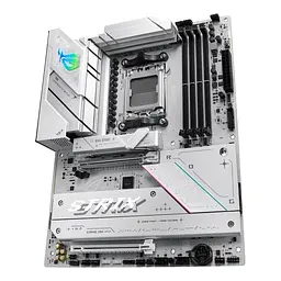 Материнcька плата ROG STRIX B850-A GAMING WIFI sAM5 B850 4xDDR5 M.2 HDMI DP Wi-Fi BT ATX білий Asus teh0019104 - мініатюра 6