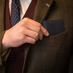 Шкіряна кредитница SHVIGEL 7,5х10,6 см acs0015256 - мініатюра 6