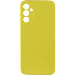 Чохол TPU GETMAN Liquid Silk Full Camera для Samsung Galaxy A15 4G/5G / M15 5G Жовтий / Flash