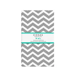 Простирадло на резинці Cosas Grey Zigzag CS1 160х200х20 см (ZigGrey_160x200x20) - мініатюра 4