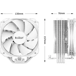 Кулер для процесора PcCooler PALADIN 400 WH (PALADIN 400 WH) Б/в - мініатюра 7