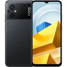 Смартфон Xiaomi Poco M5 4/64GB Black NFC Global Version - мініатюра 1