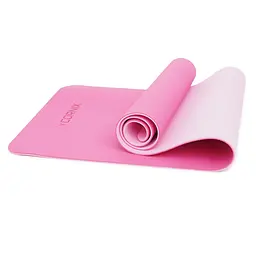 Килимок спортивний Cornix TPE 183 x 61 x 0.6 см для йоги та фітнесу XR-0005 Pink/Rose - мініатюра 2