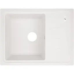 Кухонна мийка Lidz 620x435/200 WHI-01 (LIDZWHI01620435200)