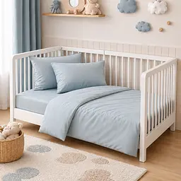 Дитяча постільна білизна MIRSON BABY фланель Menthol 110х160см (2200012800034)