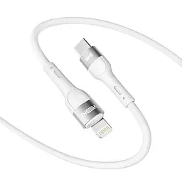 Кабель для заряджання та обміну даними Yoki YK-EX11 EXTRA Series Type-C to Lightning 30W 3A/10V 1.2 m White - мініатюра 4