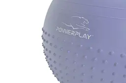 М'яч для фітнесу Power Play 4003 75 см, Sky Blue із насосом - мініатюра 2