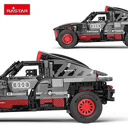 Конструктор RASTAR Audi Q e tron на радіоуправлінні 1046 шт. блоків чорний 92700 - мініатюра 2
