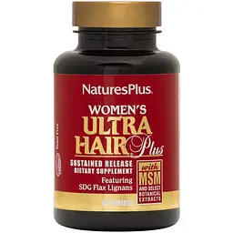 Набір: комплекс для жінок Nature's Plus Ultra Hair для росту та оздоровлення волосся 60 таблеток (NTP4833) комплекс для чоловіків Nature's Plus Ultra Hair для росту та оздоровлення волосся 60 таблеток (NTP4832) - мініатюра 2