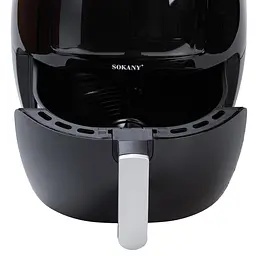 Аерогриль-фритюрниця SOKANY SK-8013 на 8 л з терморегулятором, чорний Sokany SK8013 - мініатюра 5