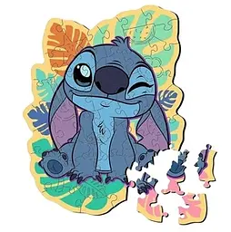Пазли "Lilo&Stitch Happy Stitch" 50 елементів Wooden 20281 Trefl, в коробці (5900511202816) - мініатюра 2