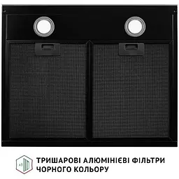 Витяжка Perfelli RINCI 6CWB Nero пласка - мініатюра 8