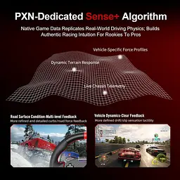 Руль и педали PXN VD4 Bundle for PC - миниатюра 12