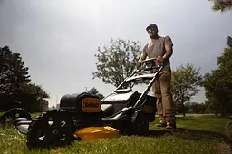DeWALT Газонокосарка акумуляторна 2х18В 53см 67л 25-102мм 28кг без АКБ та ЗП - мініатюра 2