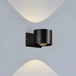 Настінний світильник MJ-Light ORO 3000K BK 17007 - мініатюра 2