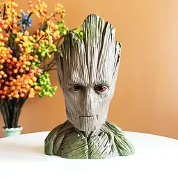 Горщик для квітів та канцелярії Грут Groot G5 з підставкою пень - мініатюра 8