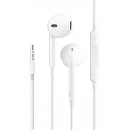 Навушники-гарнітура Foxconn Earpods Remote Mic для iPhone 5/5S White MD827 - мініатюра 2