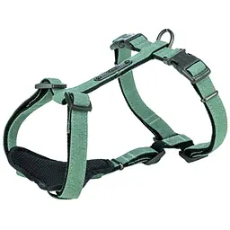 Шлея Trixie CityStyle H-harness для собак бавовна L-XL 75-120 см 25 мм світло-зелений - мініатюра 5