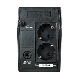 ДБЖ LogicPower LP 600VA-P (360Вт) лінійно-інтерактивне, АКБ 12В 7Аг, корпус пластик - мініатюра 4