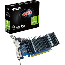 Відеокарта ASUS GT 710 2GB Evo (GT710-SL-2GD5-BRK-EVO) (GDDR5, 64 bit, PCI-E 2.0 x16) - мініатюра 3
