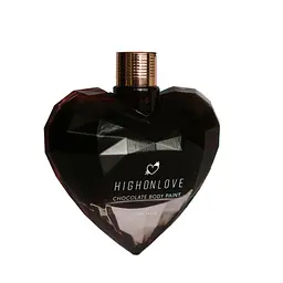 Преміум фарба для тіла HighOnLove Chocolate Body Paint (100 мл) з какао, кофеїном, маслом канабісу - мініатюра 2