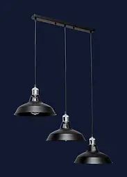 Лофт люстри Levistella 7526857F1-3 BK (500)