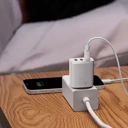 Зарядний пристрій Baseus Compact Charger 3U 17W White (CCXJ020102) - мініатюра 6