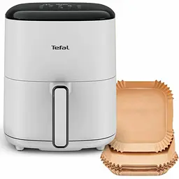 Аерогриль Tefal Easy Fry Max білий 1500 Вт (EY245GE0) - мініатюра 2