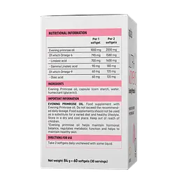 Олія примули вечірньої Ultra Women's Evening Primrose oil - 60 капсул VPLab - мініатюра 3