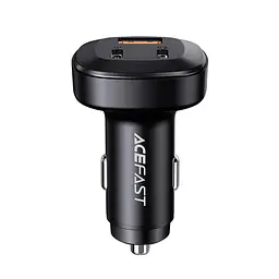 Автомобільний зарядний пристрій Acefast B3 USB/2 Type-C QC PD 66W чорний - мініатюра 5