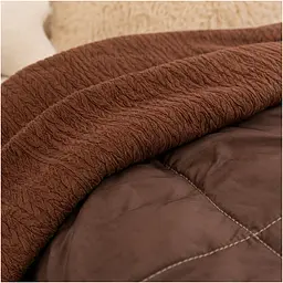 Плед дитячий MirSon Premium Pique Brown 60х80 см (2200013893615) - мініатюра 6