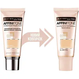 Тональний крем Maybelline New York Affinitone відтінок 16 (Vanilla Rose) 30 мл - мініатюра 4