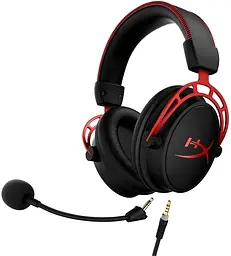 Гарнітура HyperX Cloud Alpha 3.5 мм Black/Red (4P5L1AX) - мініатюра 3