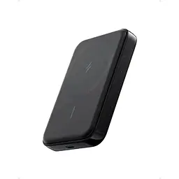 Магнітна батарея Anker MagGo 321 Magnetic Magsafe Powerbank 5000 mAh Повербанк з бездротовою зарядкою чорний