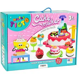 Набір для творчості STRATEG Містер тісто Cake Maker українською мовою 41031