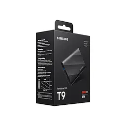 Накопичувач SSD USB 3.2 2TB T9 Samsung (MU-PG2T0B/EU) - мініатюра 10