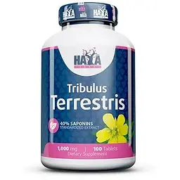 Стимулятор тестостерону Tribulus Terrestris 1000 mg, 100 таблеток Haya Labs fit0022944