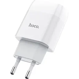 Мережевий зарядний пристрій Hoco C72A Glorious White [712899] [51874]