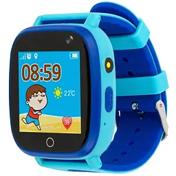 Дитячий розумний годинник Amigo GO001 iP67 Blue