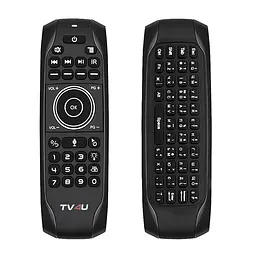 Пульт керування TV4U G7v PRO UKR з гіроскопом, клавіатурою і мікрофоном