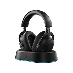 Ігрові бездротові навушники Mchose V9 Turbo+ / Три режими підключення / Black