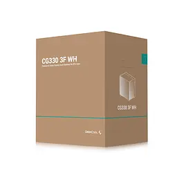 Корпус Deepcool CG330 3F White без БЖ (R-CG330-WHNGM3-G) - мініатюра 2