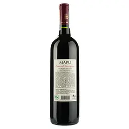 Вино Mapu Cabernet Sauvignon, червоне, сухе, 13%, 0,75 л - мініатюра 2