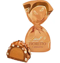 Шоколадні цукерки Lindt Fioretto Minis Cappuccino 115г - мініатюра 5