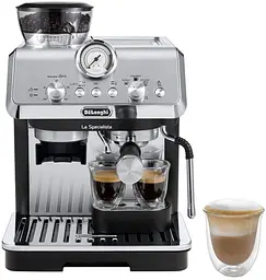 Ріжкова кавоварка еспресо Delonghi La Specialista Arte EC 9155.MB - мініатюра 2